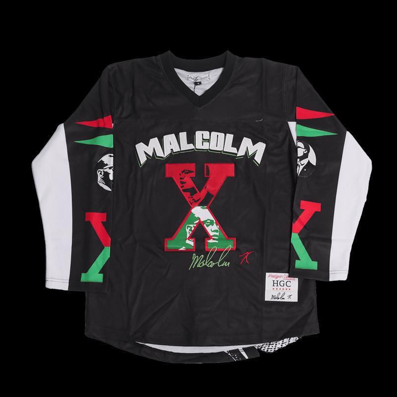 Malcolm X Jersey (Black)