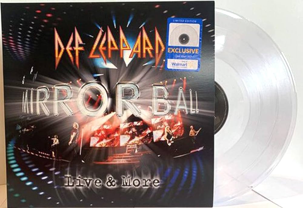Def Leppard Mirror Ball Limited Edition Clear Vinyl