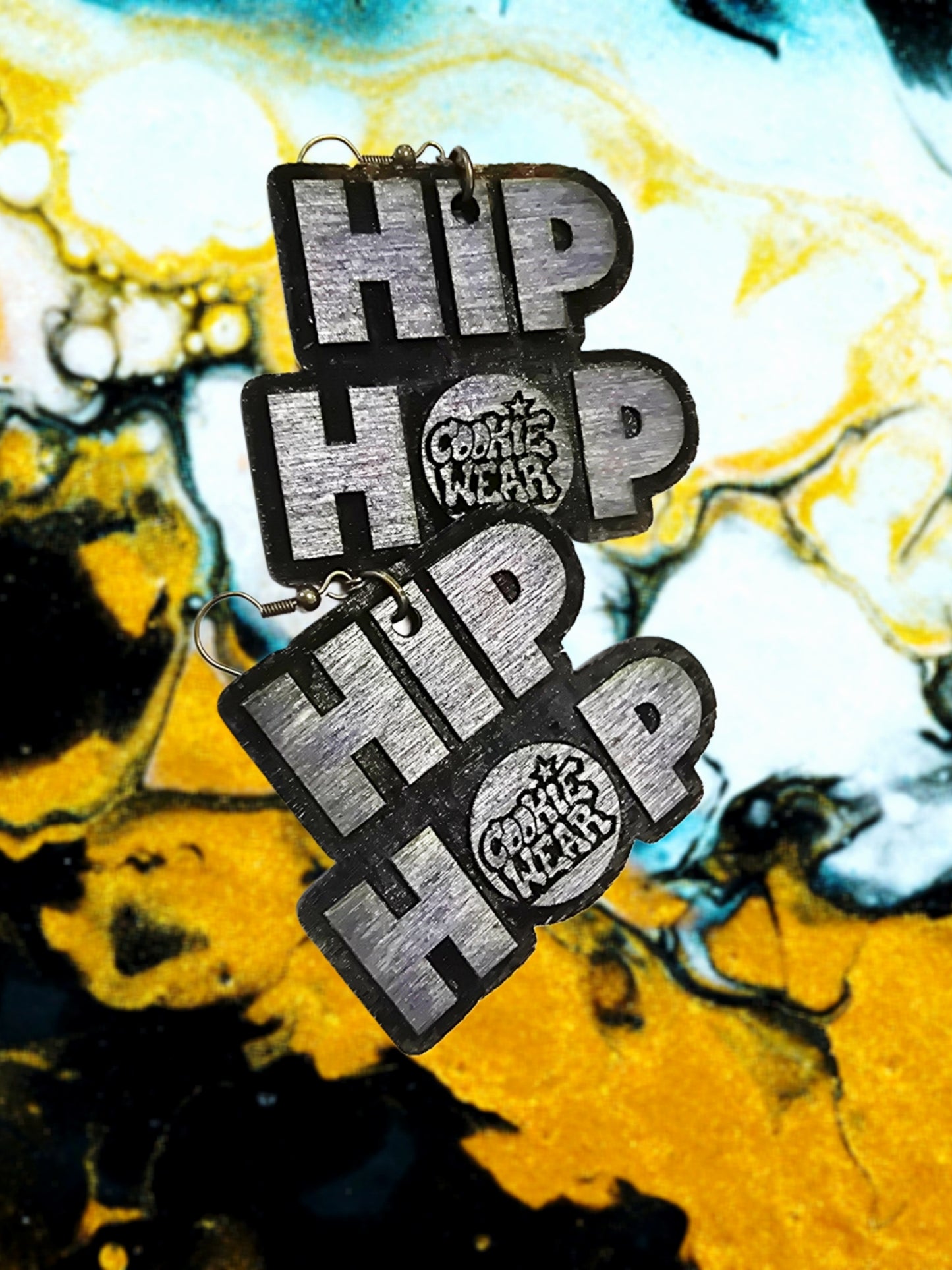 Cookie Wear Hip Hop Earrings
