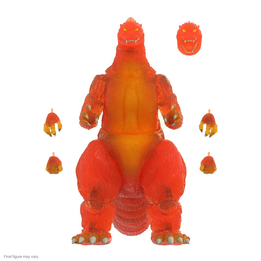 Toho ULTIMATES! Blazing Godzilla (1200º Clear Orange)