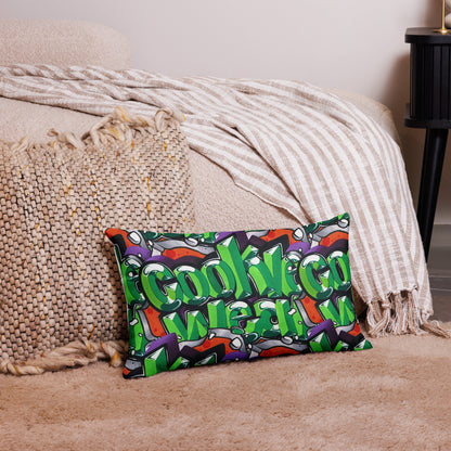 Cookie Wear Graff Pillow