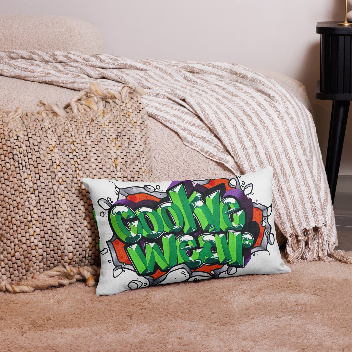 Cookie Wear Graff Pillow