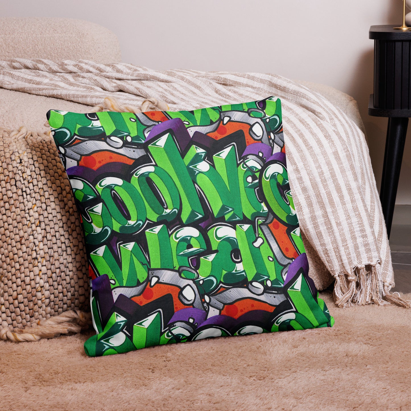 Cookie Wear Graff Pillow