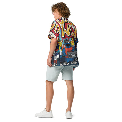 Cookie Wear The Wildstyle Gang Unisex button shirt