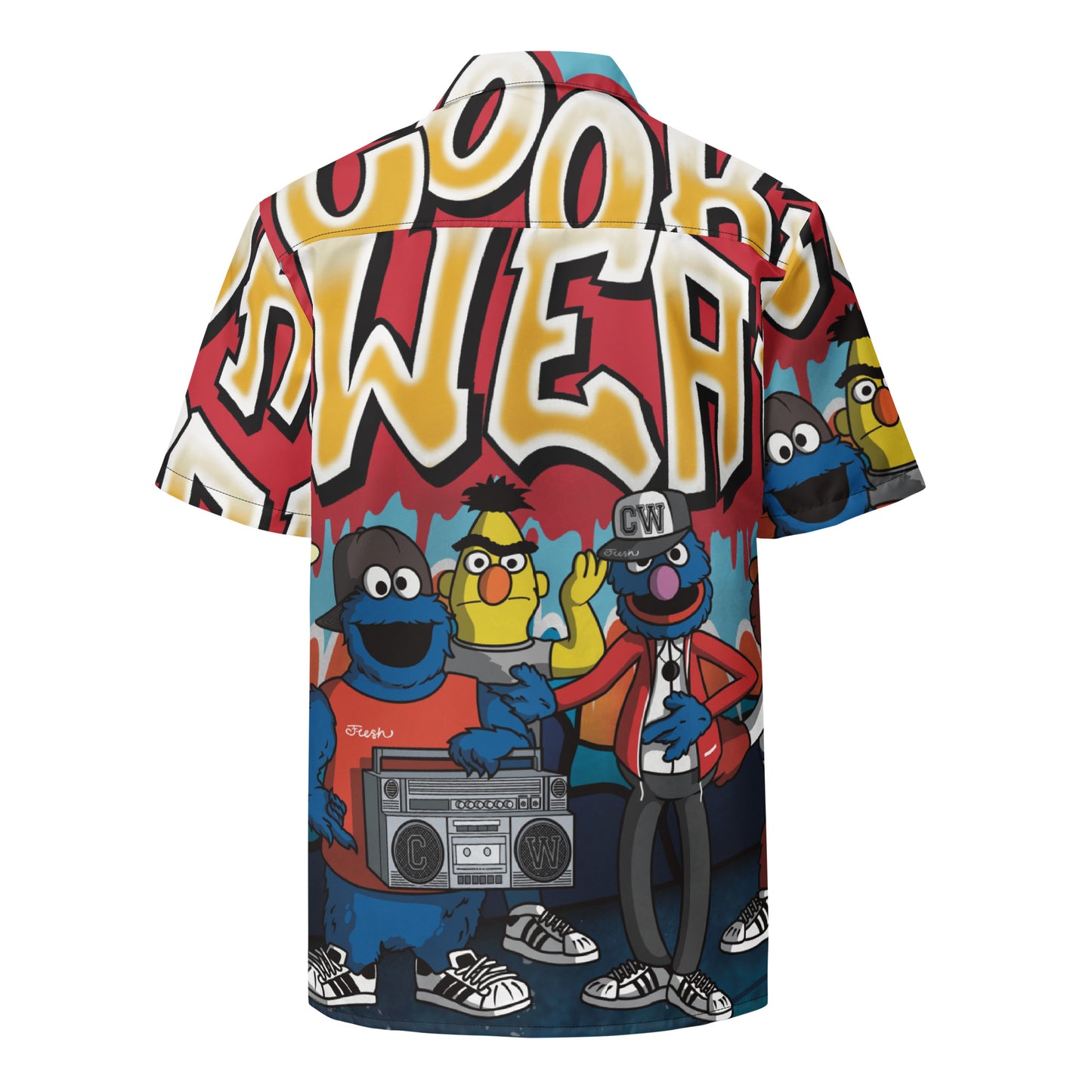 Cookie Wear The Wildstyle Gang Unisex button shirt