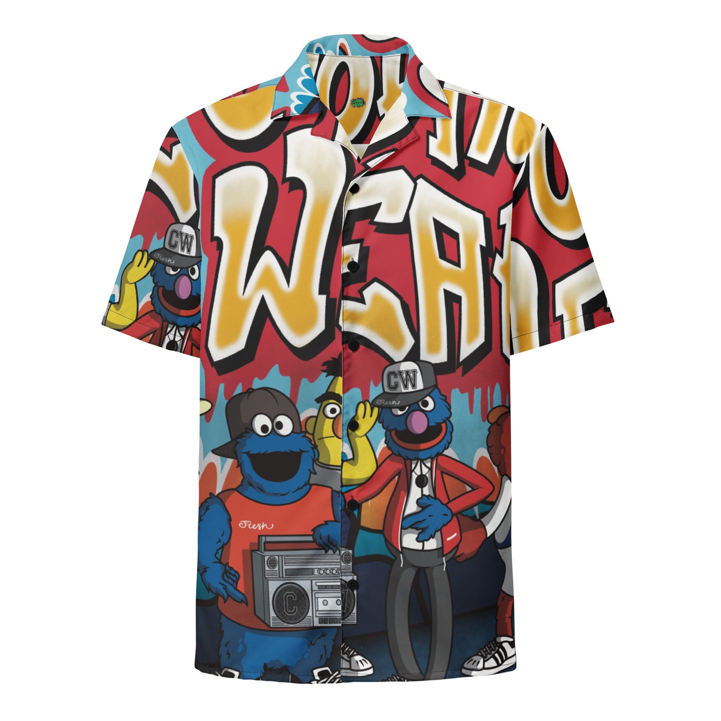 Cookie Wear The Wildstyle Gang Unisex button shirt