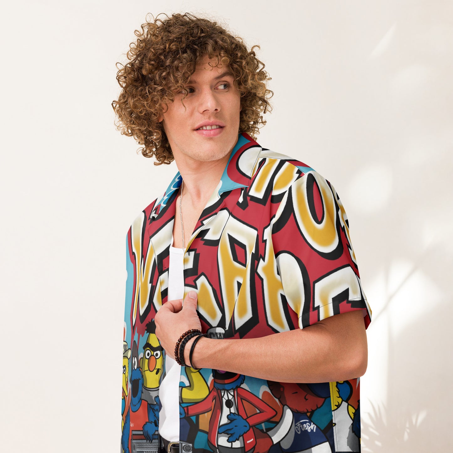 Cookie Wear The Wildstyle Gang Unisex button shirt