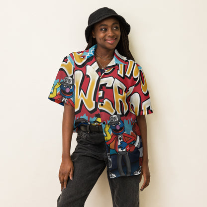 Cookie Wear The Wildstyle Gang Unisex button shirt