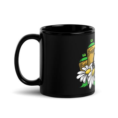 Cookie Wear Kitty Black Glossy Mug