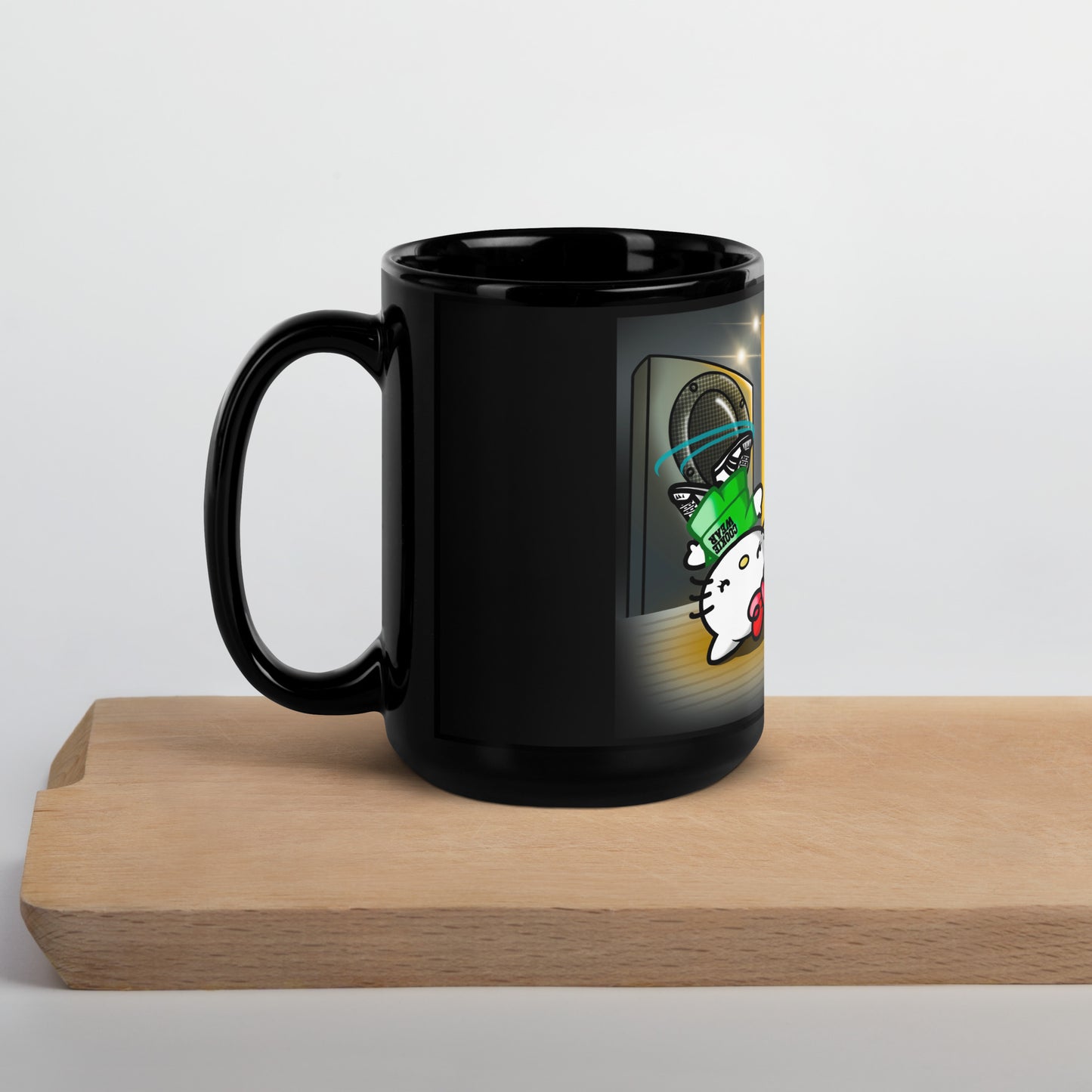 Cookie Wear Breaking Kitty Mug