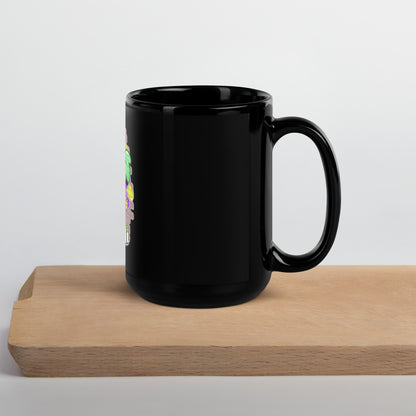 Cookie Wear Big Bird Black Glossy Mug