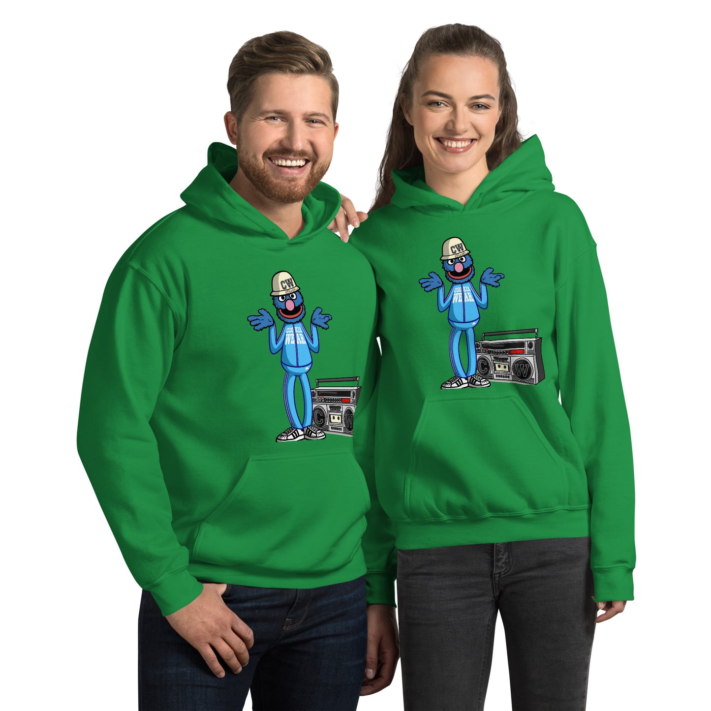 Cookie Wear Hip-Hop Grover Unisex Hoodie