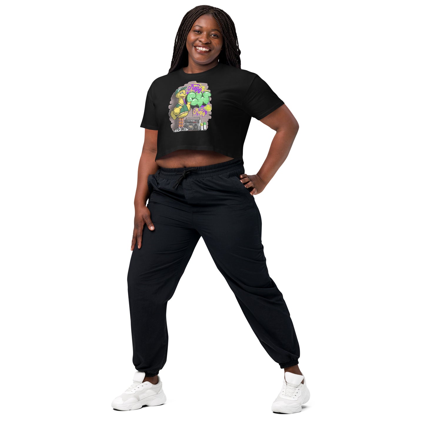 Cookie Wear Big Bird Women’s crop top