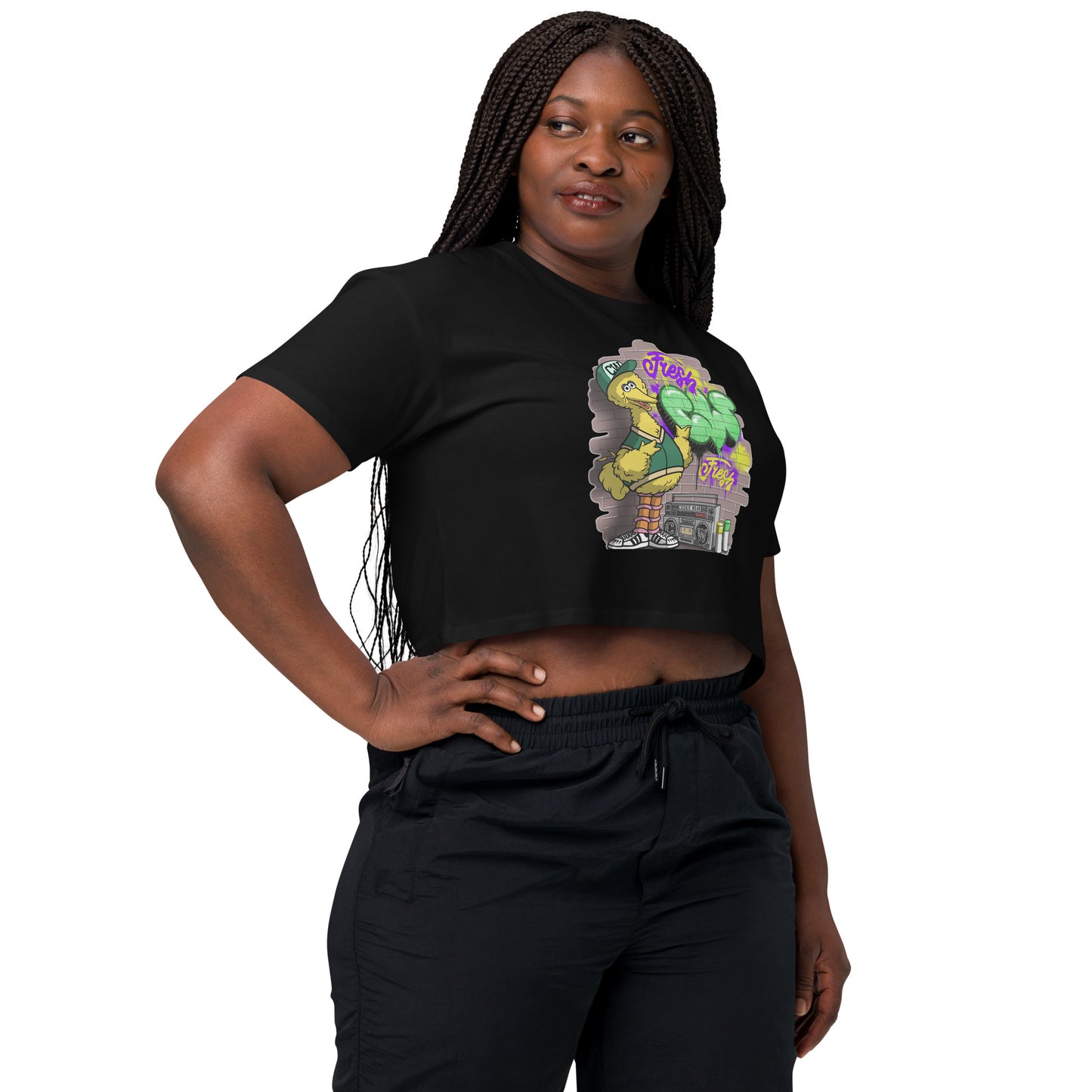 Cookie Wear Big Bird Women’s crop top